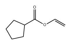 Cyclopentanecarboxylic acid vinyl ester 结构式