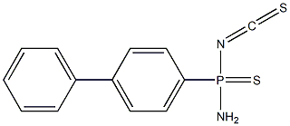 Diphenylphosphinothioyl isothiocyanate Structure