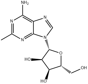 2-methyladenosine Struktur