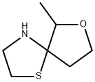 7-Oxa-1-thia-4-azaspiro[4.4]nonane, 6-Methyl- 化学構造式