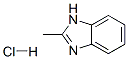 2-methylbenzimidazole monohydrochloride Structure