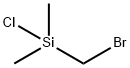 (ブロモメチル)クロロジメチルシラン 化学構造式