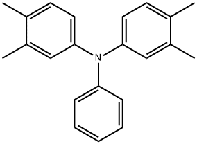 N,N'-Bis(3,4-dimethylphenyl) aniline 化学構造式