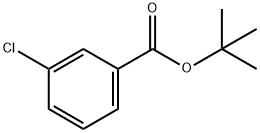 3-氯苯甲酸叔丁酯, 16537-17-0, 结构式