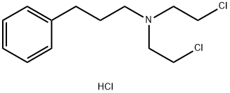 N,N-비스(2-클로로에틸)-3-페닐프로판-1-아민염산염