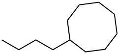 Butylcyclooctane Structure