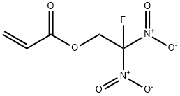 アクリル酸2-フルオロ-2,2-ジニトロエチル 化学構造式