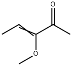 3-Penten-2-one, 3-methoxy- (9CI) 化学構造式