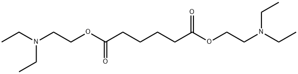 己二酸双(2-二乙氨基)乙酯, 16545-00-9, 结构式