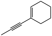 1-(1-Cyclohexenyl)-1-propyne,1655-05-6,结构式