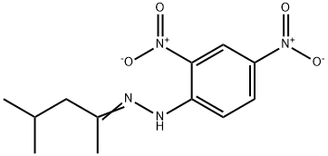 甲基异丁基酮-二硝基苯腙,1655-42-1,结构式