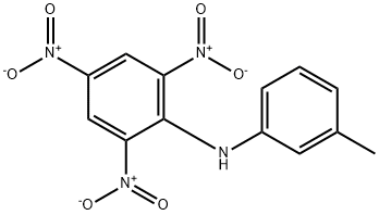 N-ピクリル-m-トルイジン 化学構造式