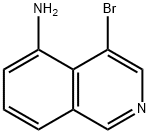 5-Isoquinolinamine,4-bromo-(9CI) Structure