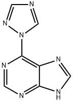 6-(1,2,4-TRIAZOL-1YL)-PURINE 结构式