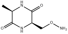 2,5-Piperazinedione,3-[(aminooxy)methyl]-6-methyl-,(3R-cis)-(9CI) Struktur