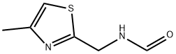 Formamide,  N-[(4-methyl-2-thiazolyl)methyl]- 化学構造式