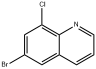 6-Bromo-8-chloroquinoline Structure