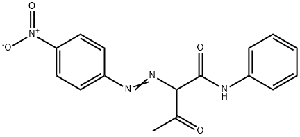 2-[(p-nitrophenyl)azo]acetoacetanilide