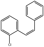 (Z)-2-Chlorostilbene Struktur