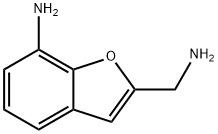 2-Benzofuranmethanamine,  7-amino-,165737-01-9,结构式