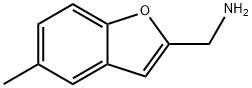 2-Benzofuranmethanamine,  5-methyl- 结构式