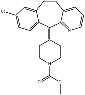 去氯雷他定N-羧酸甲酯 结构式