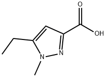 5-ETHYL-1-METHYL-1H-PYRAZOLE-3-CARBOXYLIC ACID Struktur