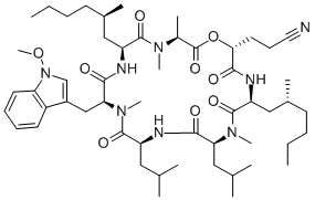 PESTAHIVIN 结构式