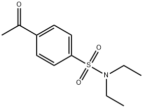 4-ACETYL-N,N-DIETHYL-BENZENESULFONAMIDE 化学構造式