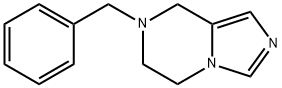 7-BENZYL-5,6,7,8-TETRAHYDROIMIDAZO[1,5-A]PYRAZINE 化学構造式