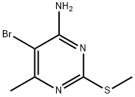 4-PYRIMIDINAMINE, 5-BROMO-6-METHYL-2-(METHYLTHIO)-|