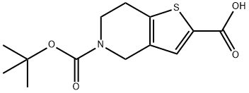 165947-48-8 5-BOC--4,5,6,7-四氢噻吩[3,2-C]-吡啶-2-羧酸