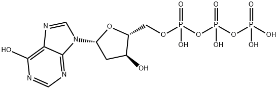 [hydroxy-[hydroxy-[[(2R,3S,5R)-3-hydroxy-5-(6-oxo-3H-purin-9-yl)oxolan-2-yl]methoxy]phosphoryl]oxy-phosphoryl]oxyphosphonic acid|2'-脱氧肌苷-5'-三磷酸(DITP)