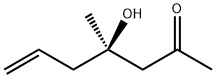 6-Hepten-2-one, 4-hydroxy-4-methyl-, (R)- (9CI) Structure