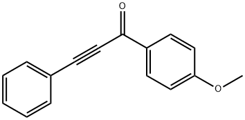 1-(4-甲氧基-苯基)-3-苯基-PROPYN酮 结构式