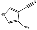 3-氨基-4-氰基吡唑, 16617-46-2, 结构式