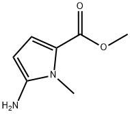 5-AMINO-1-METHYL-1H-PYRROLE-2-CARBOXYLIC ACID METHYL ESTER Struktur