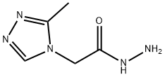 4H-1,2,4-Triazole-4-acetic  acid,  3-methyl-,  hydrazide Structure