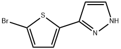 166196-67-4 5-(5-ブロモ-2-チエニル)-1H-ピラゾール