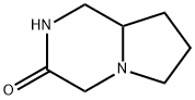 Hexahydropyrrolo[1,2-a]pyrazin-3-one Structure