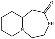 1,4,5,7,8,9,10,10a-Octahydropyrido[1,2-d][1,4]diazepin-2(3H)-one 结构式