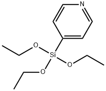 Pyridine, 4-(triethoxysilyl)- (9CI) Structure