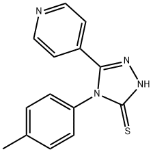 4-(4-METHYLPHENYL)-5-PYRIDIN-4-YL-4H-1,2,4-TRIAZOLE-3-THIOL|4-(4-甲基苯基)-5-(4-吡啶基)-4H-1,2,4-三唑-3-硫醇