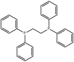 1,2-Bis(diphenylphosphino)ethane Struktur