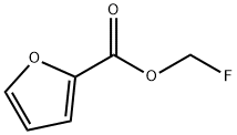 2-Furancarboxylicacid,fluoromethylester(9CI) 化学構造式