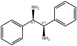 1,2-二苯基乙二胺, 16635-95-3, 结构式