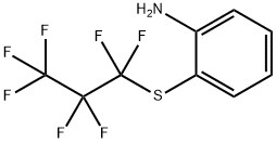 2-((全氟丙基)硫代)苯胺 结构式