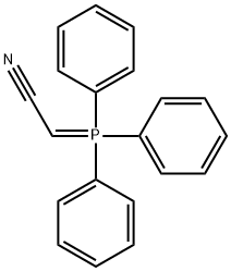 (Triphenylphosphoranylidene)acetonitrile Struktur