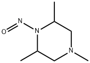 Piperazine, 2,4,6-trimethyl-1-nitroso- (8CI,9CI) Struktur