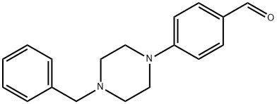 4-(4-BENZYLPIPERAZIN-1-YL)BENZALDEHYDE Struktur